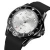 Чоловічий годинник Skmei 9276PBKSI Black-Silver Silicone strap фото 3