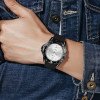 Чоловічий годинник Skmei 9276PBKSI Black-Silver Silicone strap фото 4