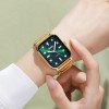 Наручние часы Skmei 1954GDGN-SP Gold-Green Sun Pattern фото 4