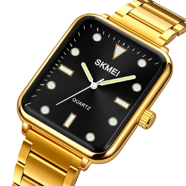 Чоловічий годинник Skmei 1954GDBK-SP Gold-Black Sun Pattern фото 3