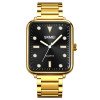 Мужские часы Skmei 1954GDBK-SP Gold-Black Sun Pattern фото 2