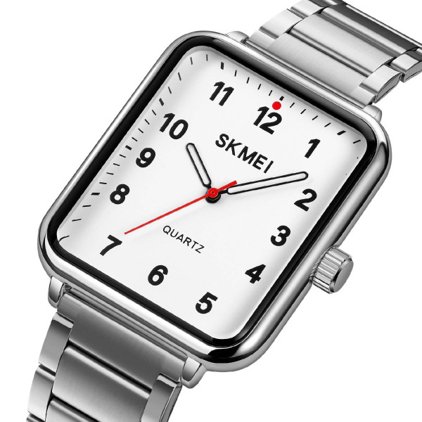 Чоловічий годинник Skmei 1954SIWT Silver-White фото 3