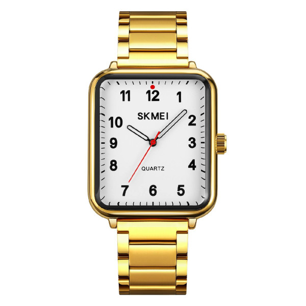 Женские часы Skmei 1955GDWT Gold-White фото 1