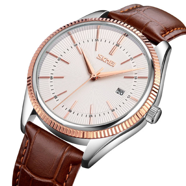Мужские часы Skmei 9298TRGSI Rose-Gold Silver фото 3