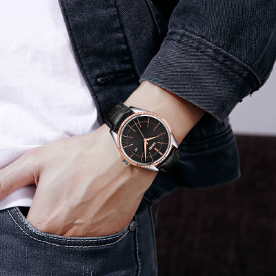 Чоловічий годинник Skmei 9298TRGBK Rose-Gold Black