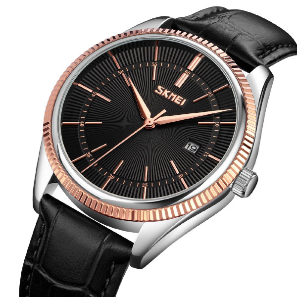 Мужские часы Skmei 9298TRGBK Rose-Gold Black фото 3