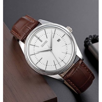 Skmei 9298SISIBN Silver Silver-Brown