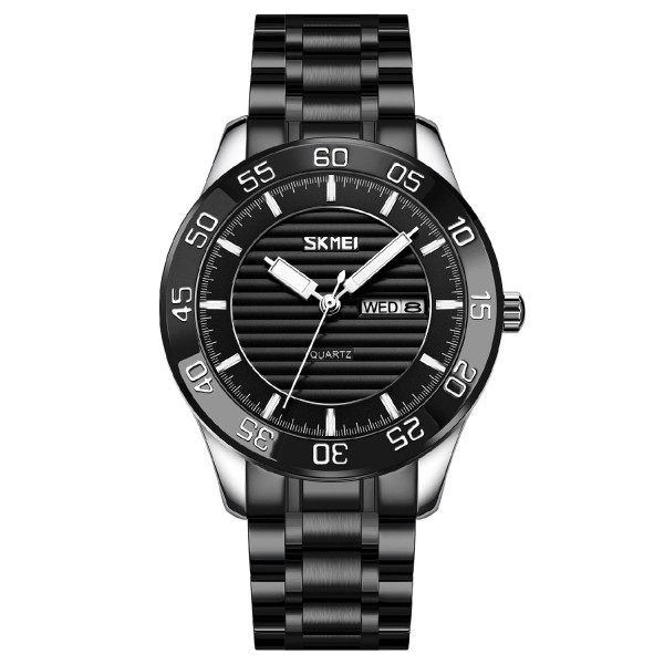 Мужские часы Skmei 9293SIBKBK Silver-Black фото 1