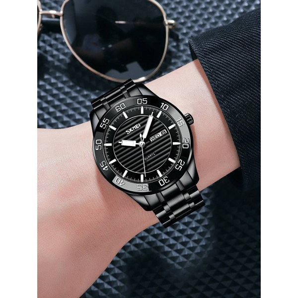 Мужские часы Skmei 9293BKBK Black-Black фото 4