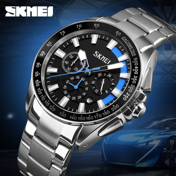 Чоловічий годинник Skmei 9167BU Blue фото 4