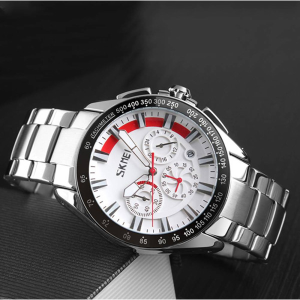 Мужские часы Skmei 9167WT White фото 5