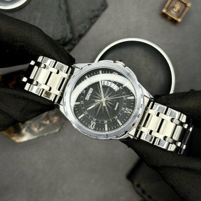 Мужские часы Skmei 9069SIBK Silver-Black