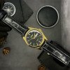 Чоловічий годинник Skmei 9073GDBK-B Gold-Black men фото 4