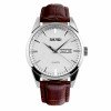 Чоловічий годинник Skmei 9073SIWT-B Silver-White men фото 2