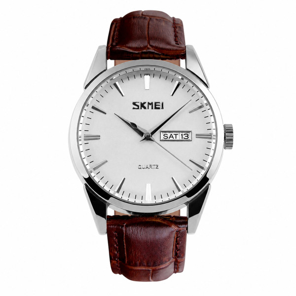 Чоловічий годинник Skmei 9073SIWT-B Silver-White men