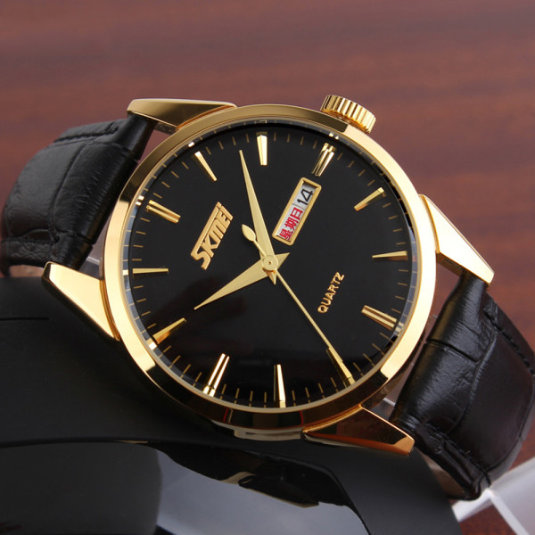 Жіночий годинник Skmei 9073GDBK-S Gold-Black lady фото 4