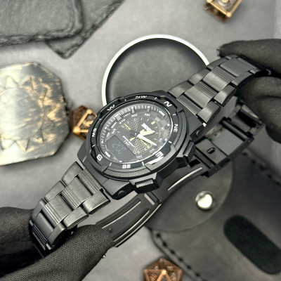 Чоловічий годинник Skmei 1370BKBK Black-Black