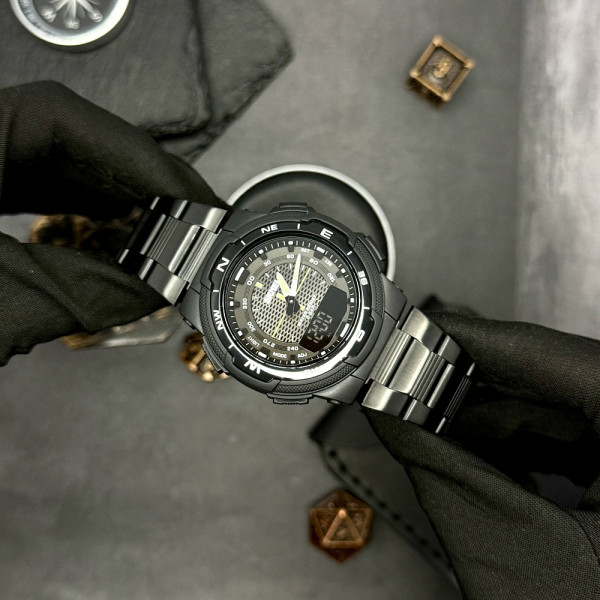 Чоловічий годинник Skmei 1370BKBK Black-Black фото 4