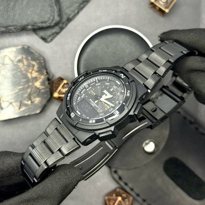 Чоловічий годинник Skmei 1370BKBK Black-Black