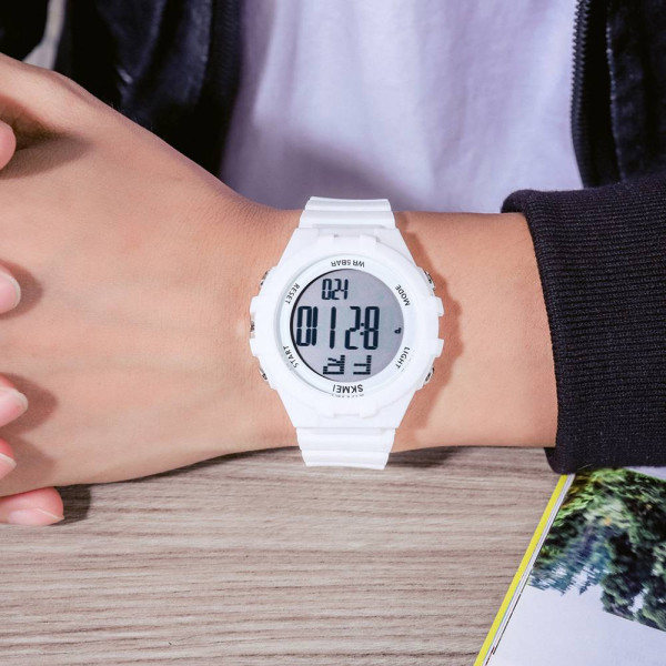 Мужские часы Skmei 1715WT White фото 4