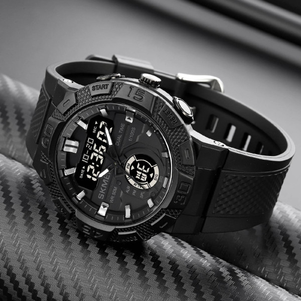 Мужские часы Skmei 1881BKBK Black-Black. фото 4