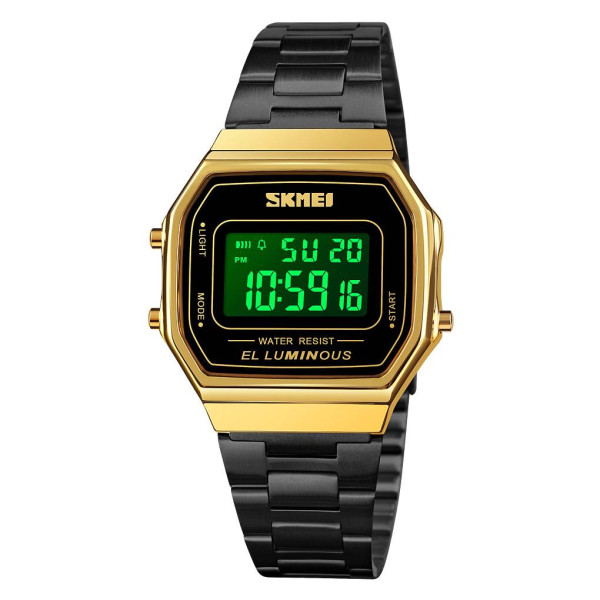 Мужские часы Skmei 1647GDBK Gold-Black фото 3