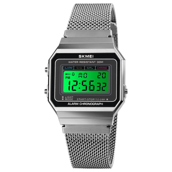 Мужские часы Skmei 1660SI Silver фото 3