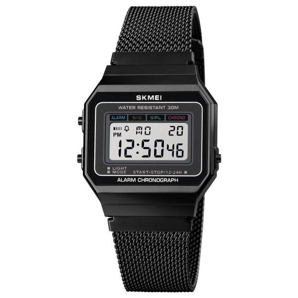 Чоловічий годинник Skmei 1660BK Black фото 1