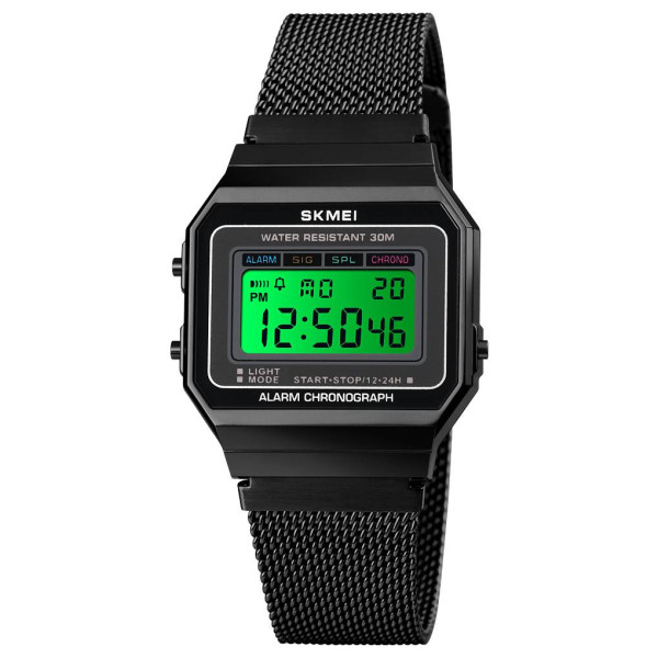 Чоловічий годинник Skmei 1660BK Black фото 3