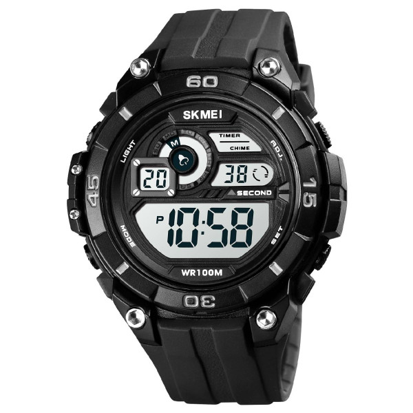 Чоловічий годинник Skmei 1756BK Black фото 1