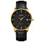Skmei 1801LGDBK Gold-Black Leather