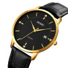 Чоловічий годинник Skmei 1801LGDBK Gold-Black Leather фото 3