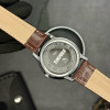 Мужские часы Skmei 1801LSIBN Silver-White Brown Leather фото 8