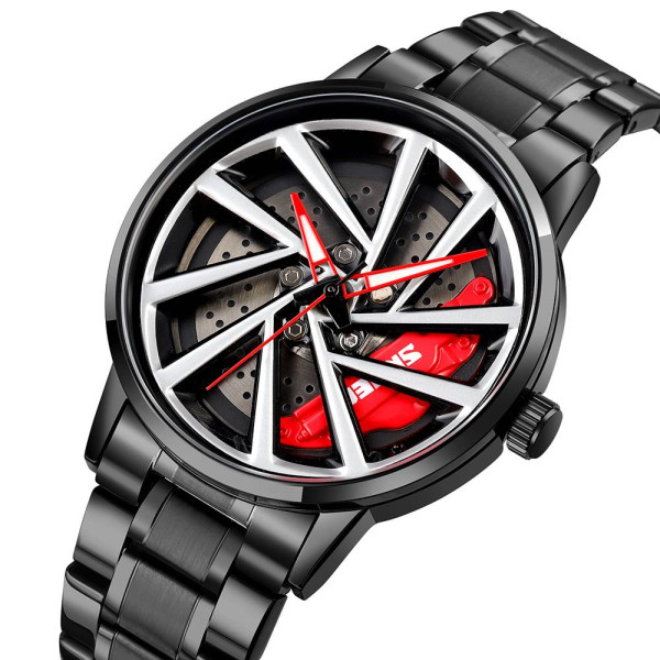 Чоловічий годинник Skmei 1990C Black Red-Silver фото 3