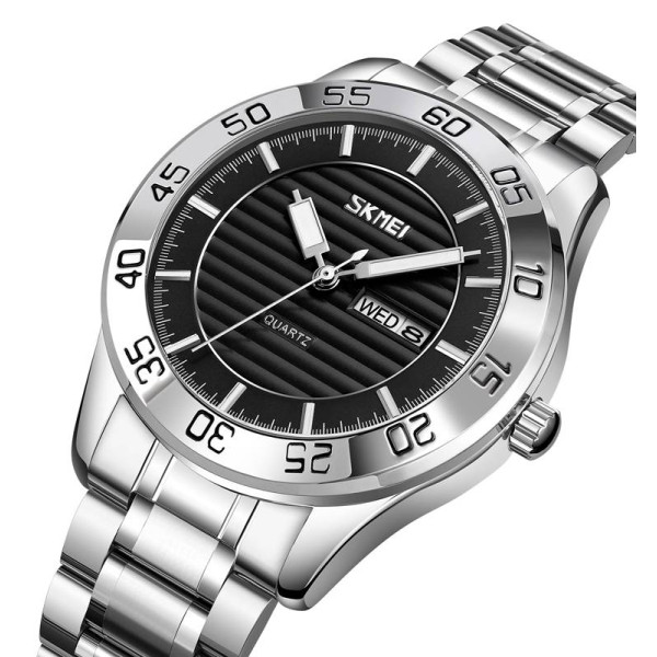 Мужские часы Skmei 9293SIBK Silver-Black фото 3