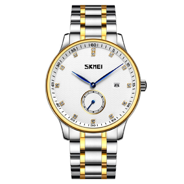 Чоловічий годинник Skmei 9297GDSI Gold-Silver фото 1