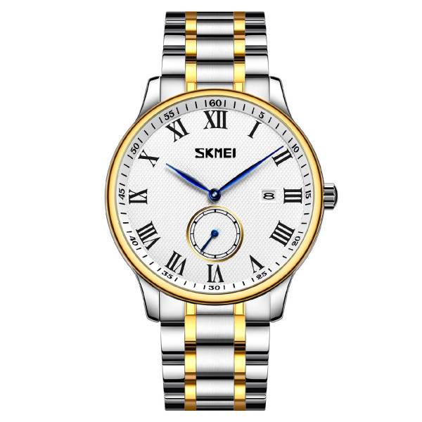 Чоловічий годинник Skmei 9297GDSI-RN Gold-Silver Rom фото 1
