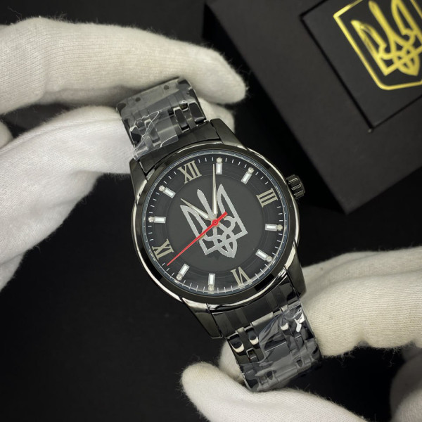 Годинник механічний Patriot Classic Glory to Ukraine Gold-Gold фото 5