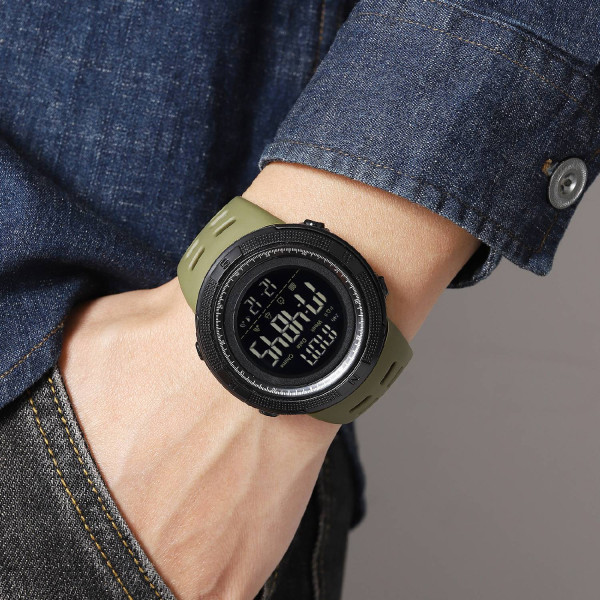 Мужские часы Skmei 2070AG Army Green фото 4