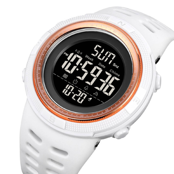 Мужские часы Skmei 2070WT White фото 3