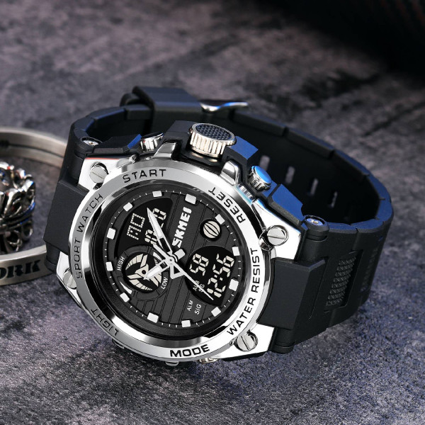 Чоловічий годинник Skmei 2031SI Silver фото 5