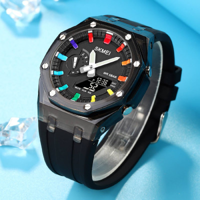 Skmei 2100BKWT Black-White SALE