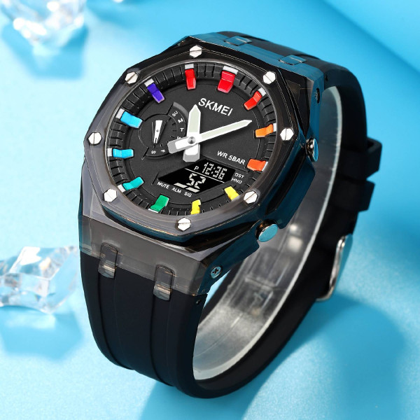 Наручные часы Skmei 2100BKWT Black-White фото 4