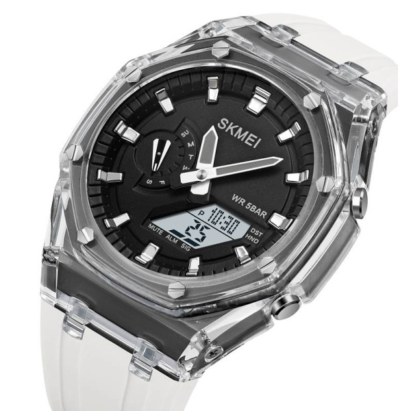 Наручные часы Skmei 2100WTBK White-Black фото 3