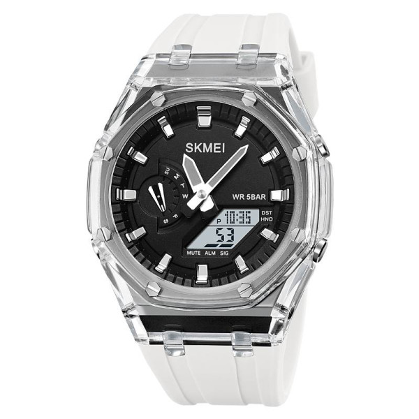 Наручний годинник Skmei 2100WTBK White-Black
