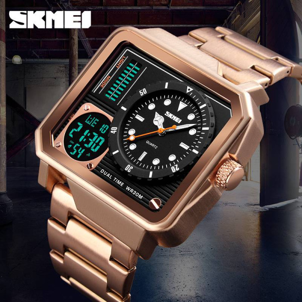 Чоловічий годинник Skmei 1392RG Rose-Gold фото 4