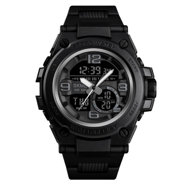 Чоловічий годинник Skmei 1452BK Black фото 1