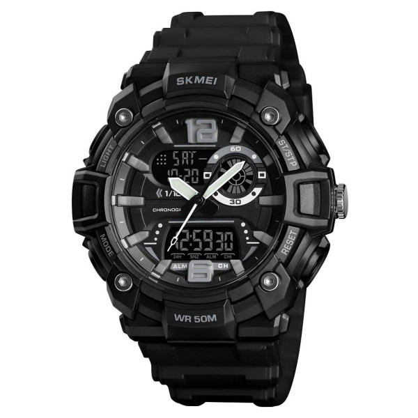 Мужские часы Skmei 1529BK Black фото 1