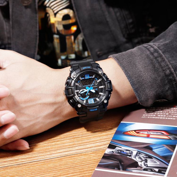 Мужские часы Skmei 1529BU Blue фото 4