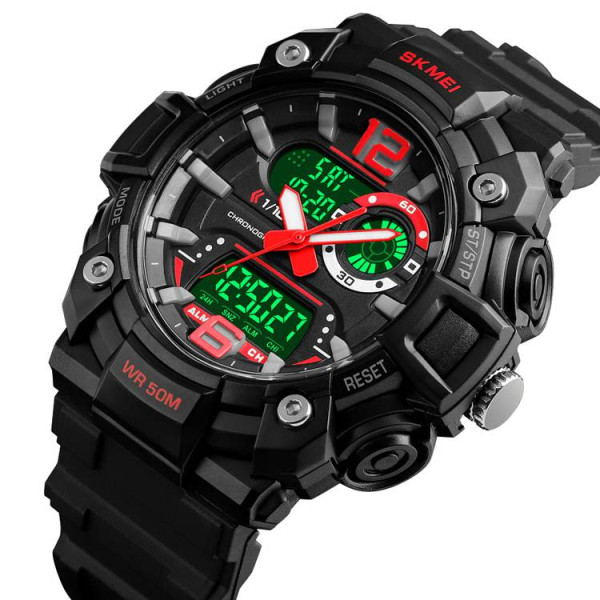 Мужские часы Skmei 1529RD Red фото 3